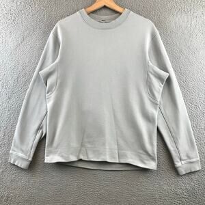 Lululemon Men's Size M Gray Sweatshirt / Bottom Cinch and zipper pocket